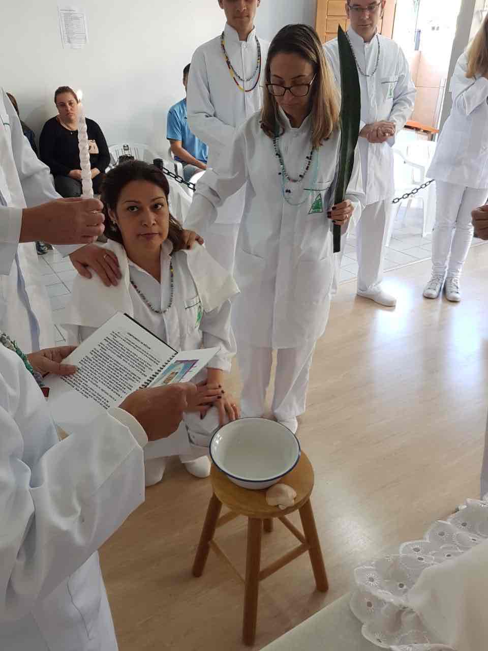 Primeiro Batizado no terreiro