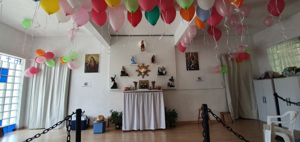 Primeira festa de Cosme e Damião!