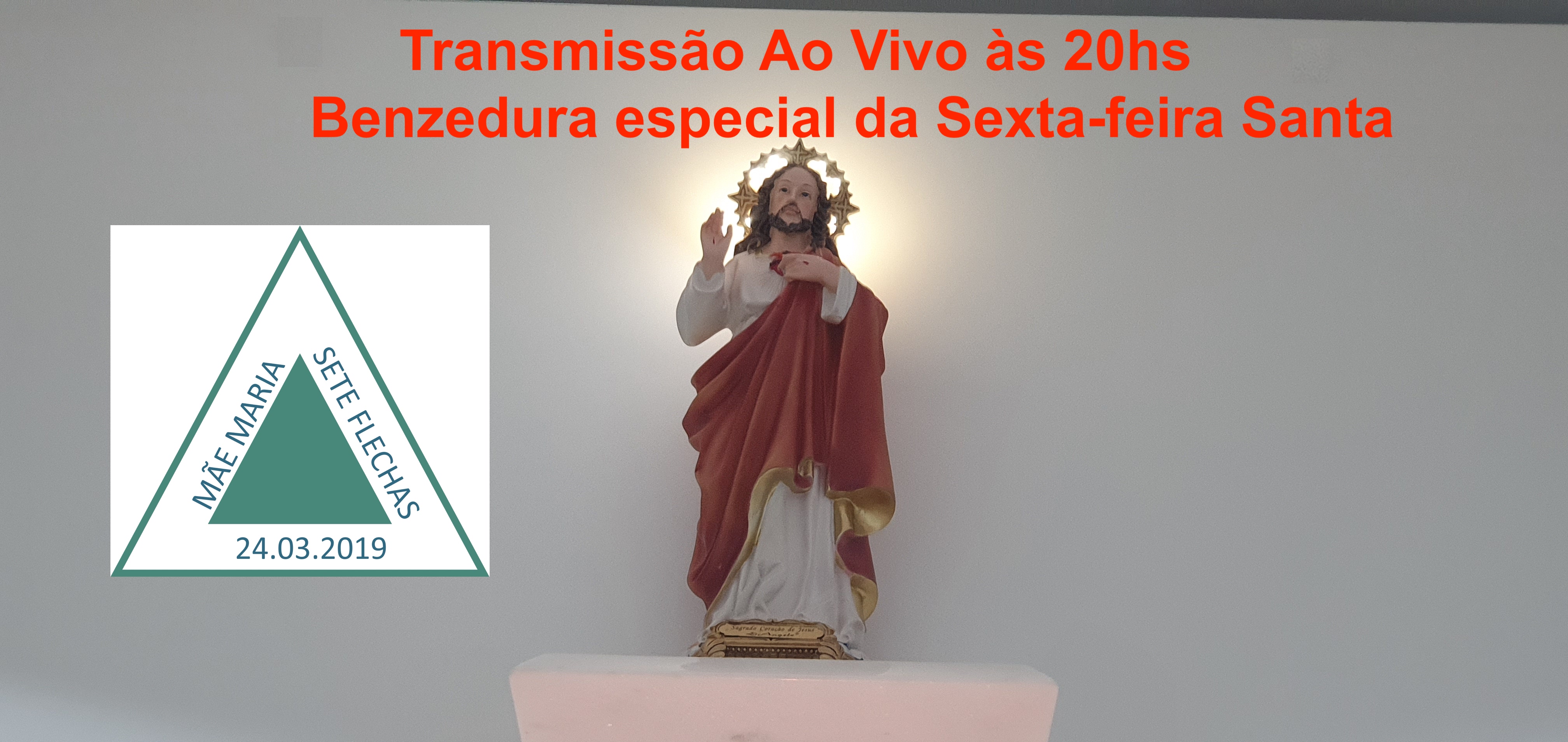 Sexta-Feira Santa e A benção da quarentena. Live 10/4.