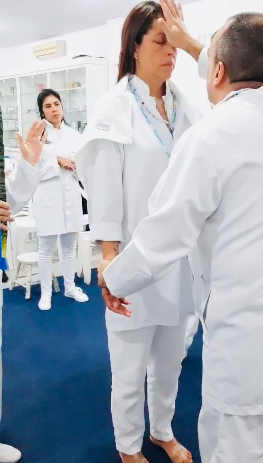 Homenagem a São João Batista e Batizado de Médiuns no Sete Flechas