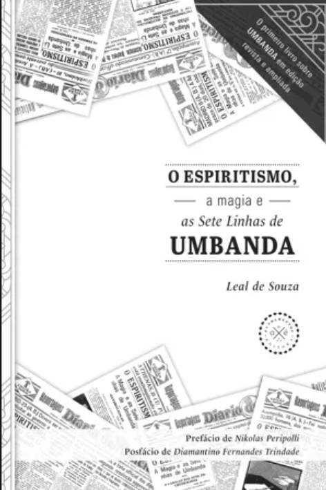 Capa - O Espiritismo, a Magia e as Sete Linhas de Umbanda (Leal de Souza)